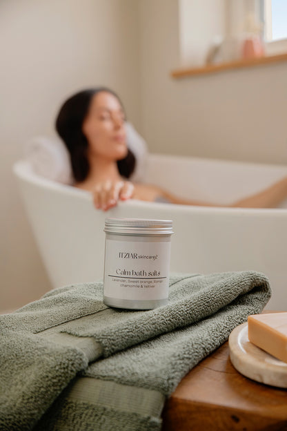 Calm bath salts